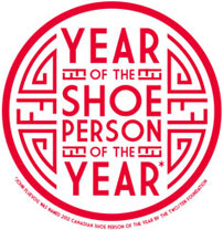 “Year of the Shoe Person of the Year” graphic.